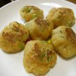 人参入りおから餅のゴマ塩焼き