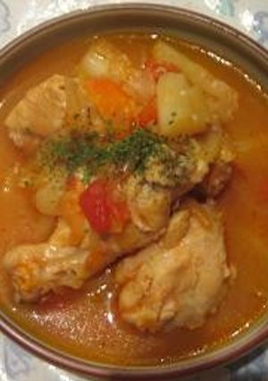 鶏手羽元のトマトスープ♪-レシピのメイン写真