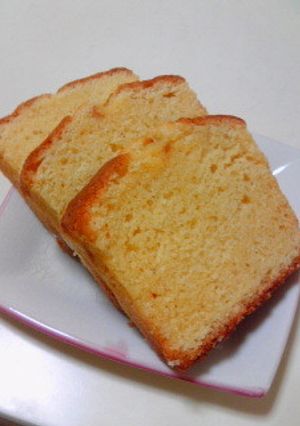 ちょっぴりリッチ気分なパウンドケーキ♪-レシピのメイン写真