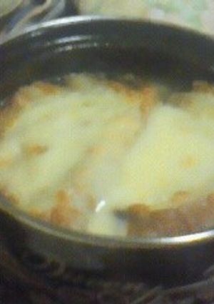 簡単オニオングラタンスープ..*-レシピのメイン写真