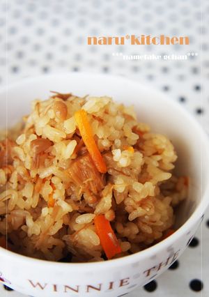 ₀: *✲なめ茸de炊き込みご飯✲*:₀-レシピのメイン写真