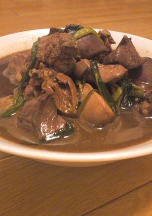 パサパサしない♪しっとり鶏のキモ煮-レシピのメイン写真