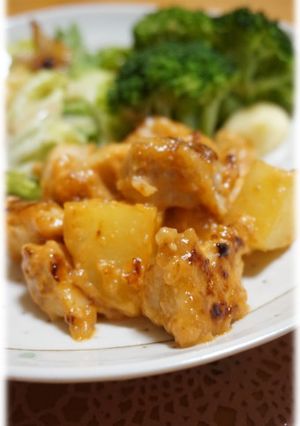 子どもも喜ぶ♪がっつり鶏マヨ-レシピのメイン写真