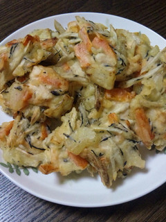 ★鶏ササミの野菜かき揚げ★-レシピのメイン写真