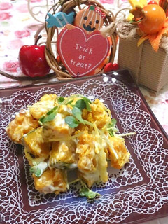 簡単!かぼちゃサラダ♥-レシピのメイン写真