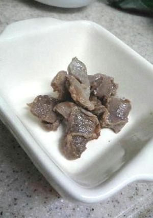 ヘルシーで簡単な☆レンチン砂肝-レシピのメイン写真