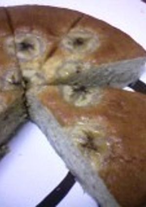 ヘルシーなのに♪ふわふわバナナケーキ-レシピのメイン写真