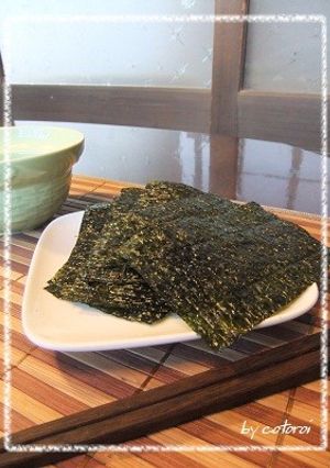 韓国のり-レシピのメイン写真
