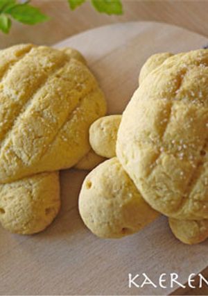 ホットケーキミックスで簡単！カメロンパン-レシピのメイン写真