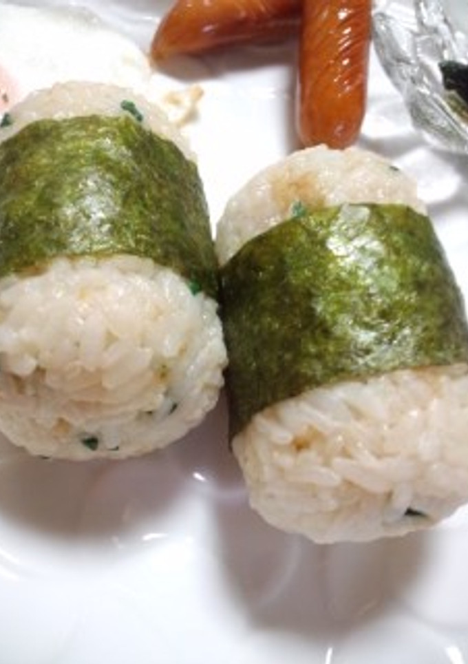 たぬきおにぎり〜柚子胡椒風味〜-レシピのメイン写真