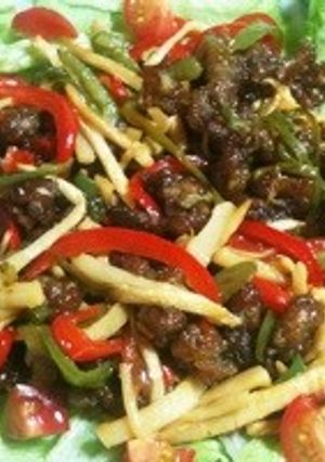 ★お肉少なめ・節約チンジャオロース★-レシピのメイン写真