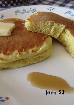 さいばしで☆分厚いホットケーキ-レシピのメイン写真