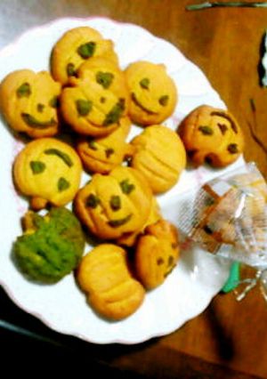 ハロウィンにカボチャたっぷりクッキー-レシピのメイン写真