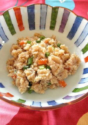 すき焼き味卯の花とリメイクおかず-レシピのメイン写真