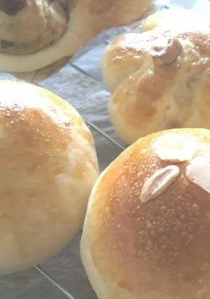 かぼちゃあんぱん-レシピのメイン写真