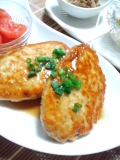 根菜つくねの照り焼き-レシピのメイン写真