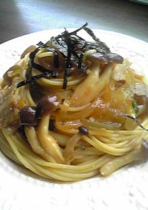 しめじバタ－の和風スパゲティ-レシピのメイン写真