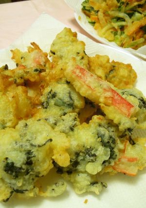 わかめのかき揚げ-レシピのメイン写真