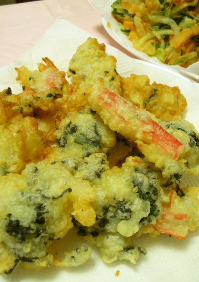 わかめのかき揚げ-レシピのメイン写真