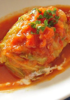 ロールキャベツトマト煮込み-レシピのメイン写真