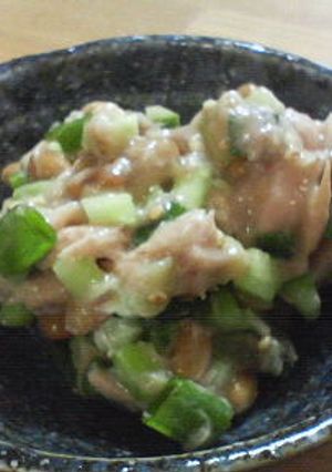 保育園で人気のツナと納豆のサラダ☆-レシピのメイン写真