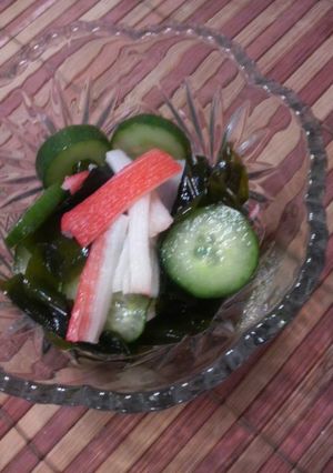 きゅうりカニカマ酢の物-レシピのメイン写真