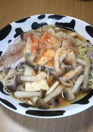 簡単☆豚ときのこのあんかけスパ-レシピのメイン写真