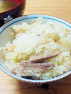 秋刀魚の炊き込みご飯-レシピのメイン写真
