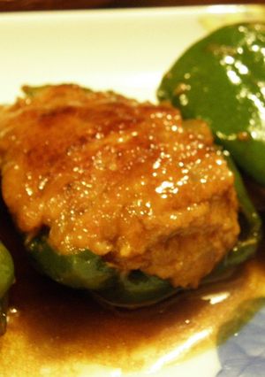 ピーマンの肉詰め-レシピのメイン写真