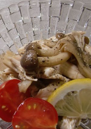 レンジで♪ヘルシー　きのこサラダ-レシピのメイン写真