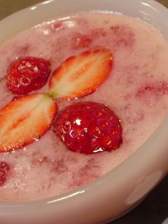 ☆苺牛乳~寒天ゼリー☆-レシピのメイン写真