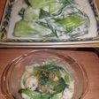 簡単ホワイトソースで青梗菜のクリーム煮