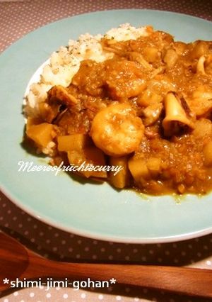 水を使わず＆手早く作る！シーフードカレー-レシピのメイン写真