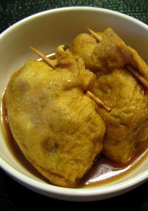 五目煮アレンジ料理☆油揚げ巾着☆-レシピのメイン写真