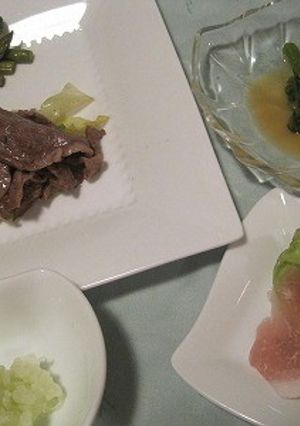 菜の花の酢味噌和え-レシピのメイン写真