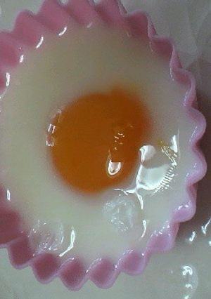 お弁当にシリコンカップで目玉焼き!!-レシピのメイン写真