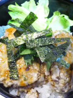 ふわふわ鶏つくね丼-レシピのメイン写真