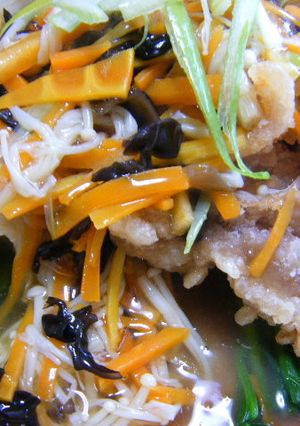 豚肉の野菜あんかけ-レシピのメイン写真