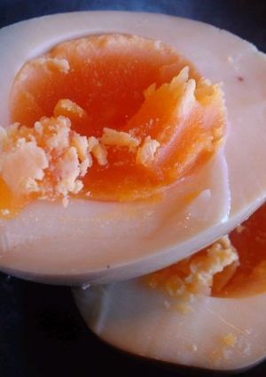 余った煮汁で半熟煮卵-レシピのメイン写真