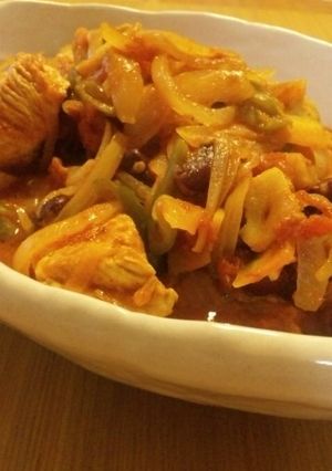 鶏むね肉のトマトソース煮-レシピのメイン写真