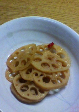 れんこんのきんぴら-レシピのメイン写真