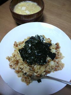 簡単!納豆マヨチーズ炒飯-レシピのメイン写真