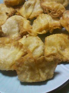簡単☆マヨネーズ味の揚げ餃子-レシピのメイン写真