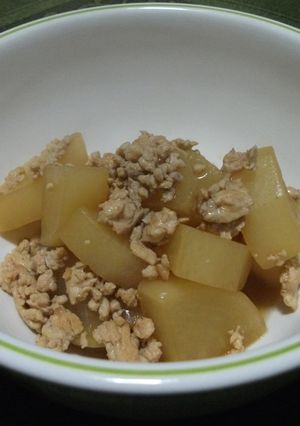 ★大根と鶏挽肉煮あんかけ-レシピのメイン写真
