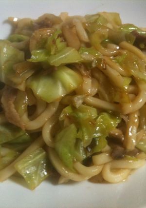 かんたん焼うどん-レシピのメイン写真