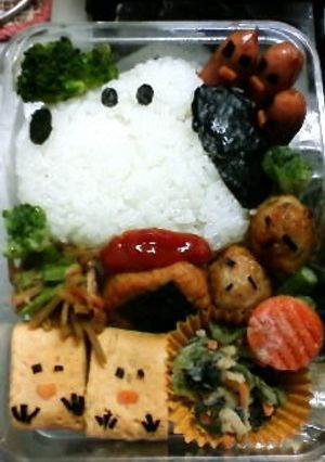 スヌーピーキャラ弁！-レシピのメイン写真
