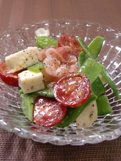 絹さやのイタリアンサラダ-レシピのメイン写真