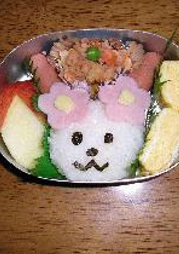 うさぎちゃんのお弁当-レシピのメイン写真