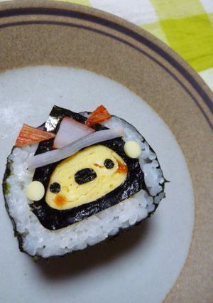 こどもの日*おさるさん巻き寿司-レシピのメイン写真