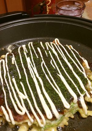 困った時に…豚こまを混ぜるお好み焼き☆-レシピのメイン写真